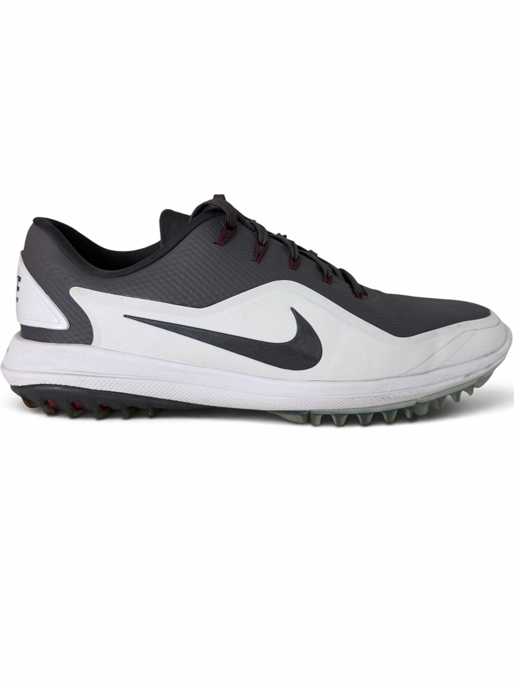 NIKE White/Thunder Grey Lunar Control Vapor 2 Golf Shoes Spiked men’s size 10
